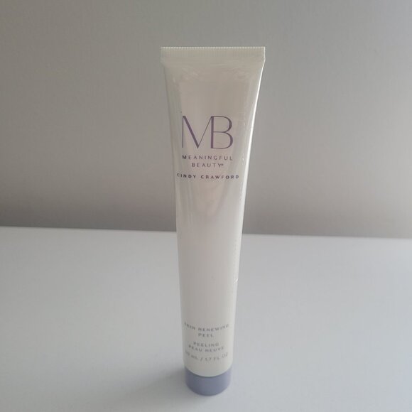 Meaningful Beauty Cindy Crawford Skin Renewing Peel 1.7 oz Anti-Aging New SEALED - Picture 2 of 7